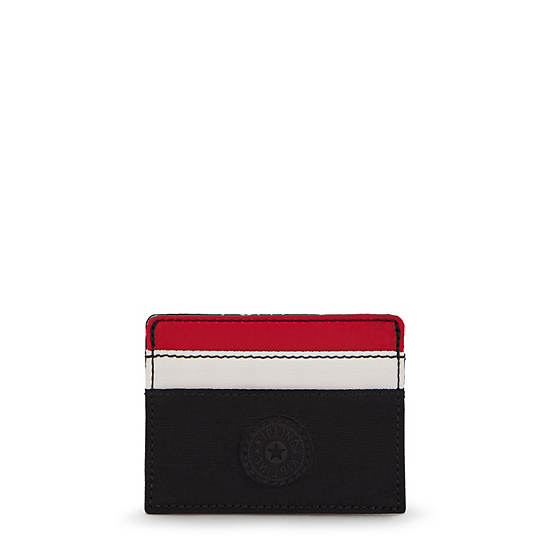 Kipling Cardy Card Holder Taske Sort Rød | DK 2052MQ